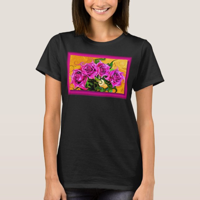 T-shirt Wild Roses  (Devant)