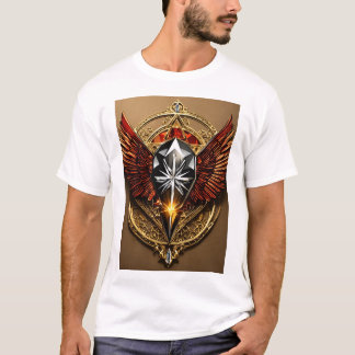T-shirt "Wild Spirit Unleashed : Crystal Eagle Icon T-Shir