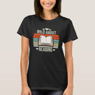 T-shirt Wild Sur La Lecture Avec Cardiologie Livres Et Bo