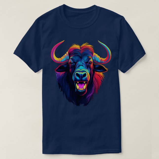 T-shirt Wildebeest souriant (Design devant)