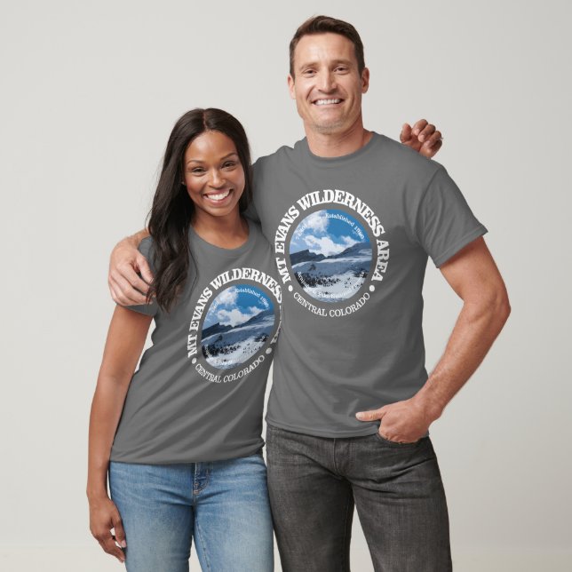 T-shirt Wilderness Mount Evans (Unisexe)