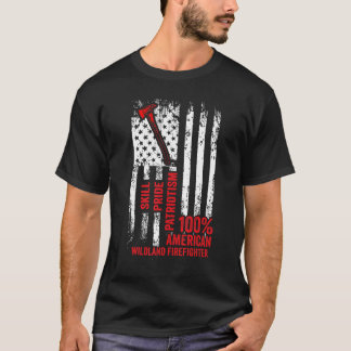 T-shirt Wildland Firefighter Appreciation Firefighting Fir
