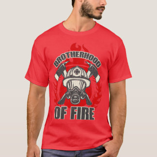 T-shirt Wildland Firefighter Brotherhoold Retro (2)