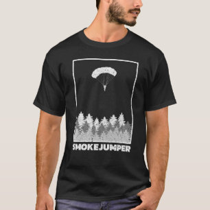 T-shirt Wildland Firefighter Retro