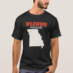 T-shirt Wildwood Missouri USA State America Travel Missour