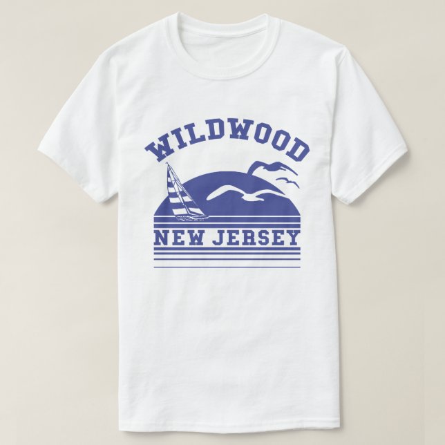T-shirt Wildwood New Jersey (Design devant)