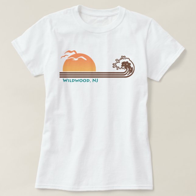 T-shirt Wildwood NJ (Design devant)