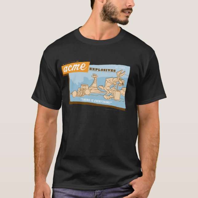 T-shirt WILE E. COYOTE™ Acme Explosives 2 (Devant)