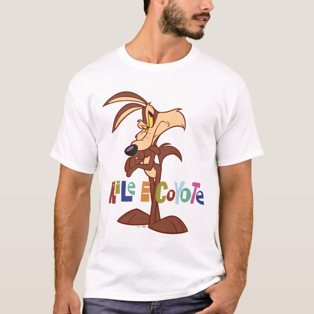 T-shirt WILE E. COYOTE™ Armoiries croisées (Devant)