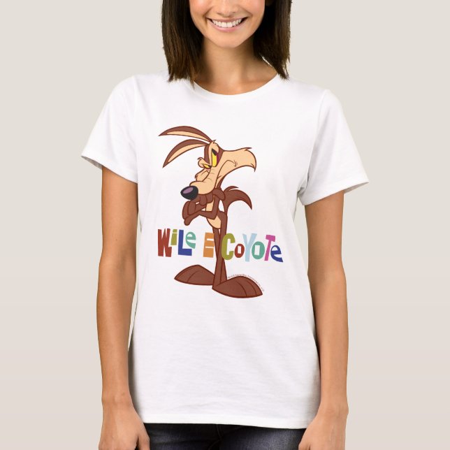 T-shirt WILE E. COYOTE™ Armoiries croisées (Devant)