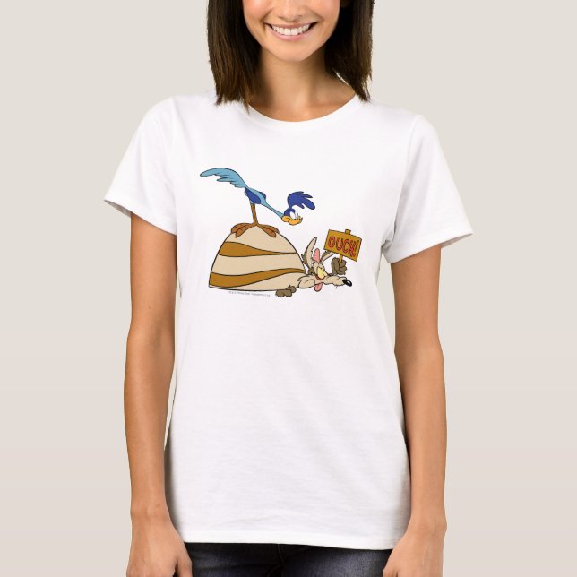 T-shirt WILE E. COYOTE™ et ROAD RUNNER™ Boulder (Devant)