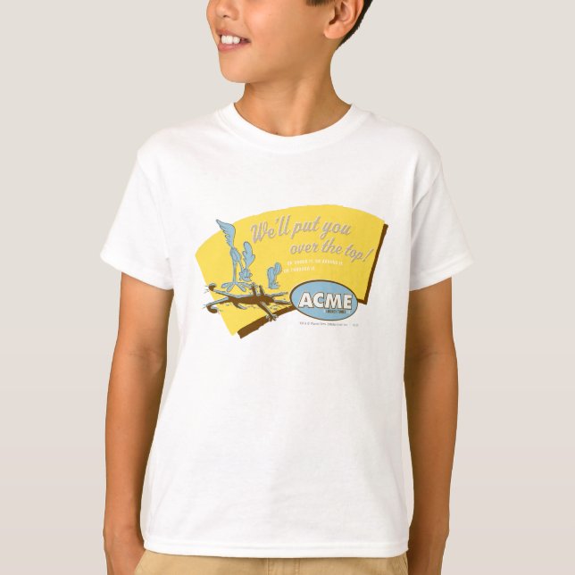 T-shirt WILE E. COYOTE™ et ROAD RUNNER™ viennent (Devant)
