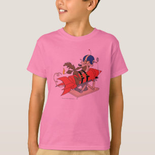 T-shirt Wile E. Coyote Launching Red Rocket