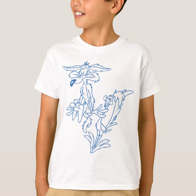 T-shirt WILE E. COYOTE™ Surpris par ROAD RUNNER™ (Devant)