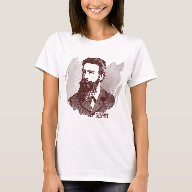 T-shirt Wilhelm Conrad Roentgen (Devant)
