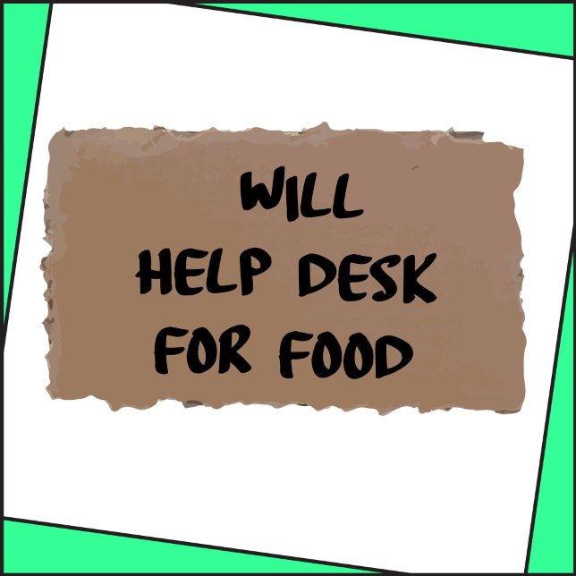 T-shirt Will Help Desk for Food (Créateur téléchargé)