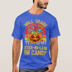 T-shirt Will Trade Soeur-En-Belle Pour Candy mignon Garçon