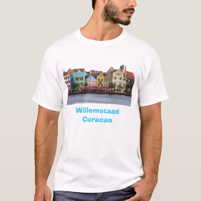 T-shirt Willemstaad Curaçao (Devant)