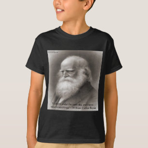 T-shirt William Cullen Bryant & Citation sur la Nature