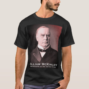 T-shirt William McKinley, 25e président des États-Unis