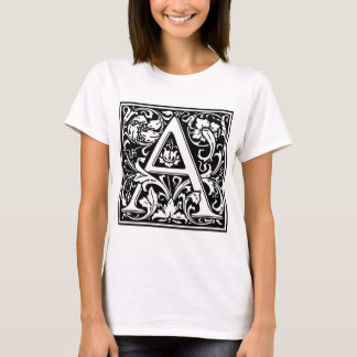 T-shirt William Morris Alphabet "A"