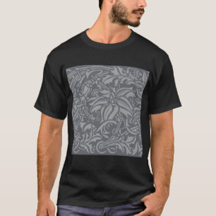 T-shirt William Morris Thistle Fond d'écran floral