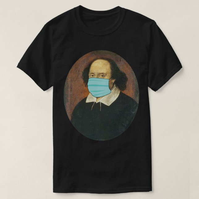 T-shirt William Shakespeare Capture de la maquette (Design devant)