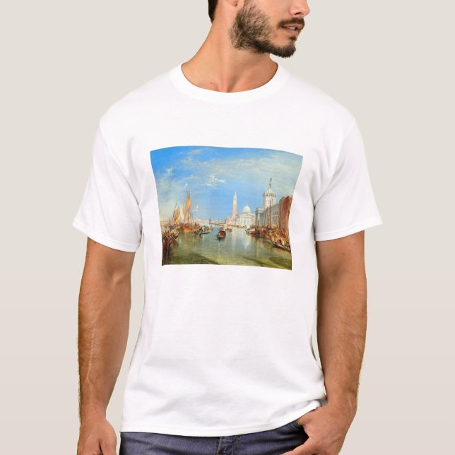 T-shirt William Turner - Venise, le Dogana et San Giorgio (Devant)