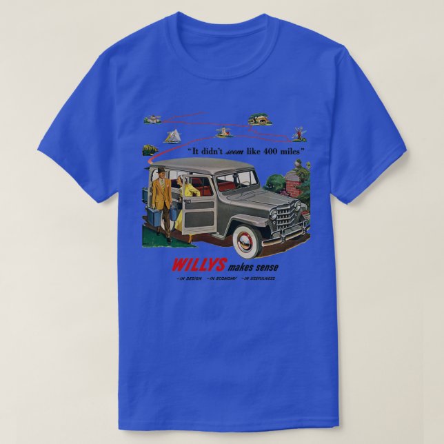 T-SHIRT WILLYS  (Design devant)