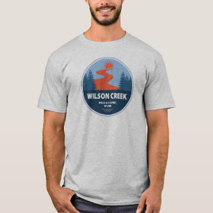 T-shirt Wilson Creek Wild Et Pittoresque River Caroline Du