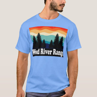 T-shirt Wind River Range Wyoming Retro