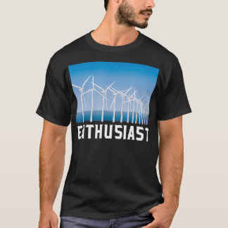 T-shirt Windmill Énergie renouvelable Amateurs d'énergie é