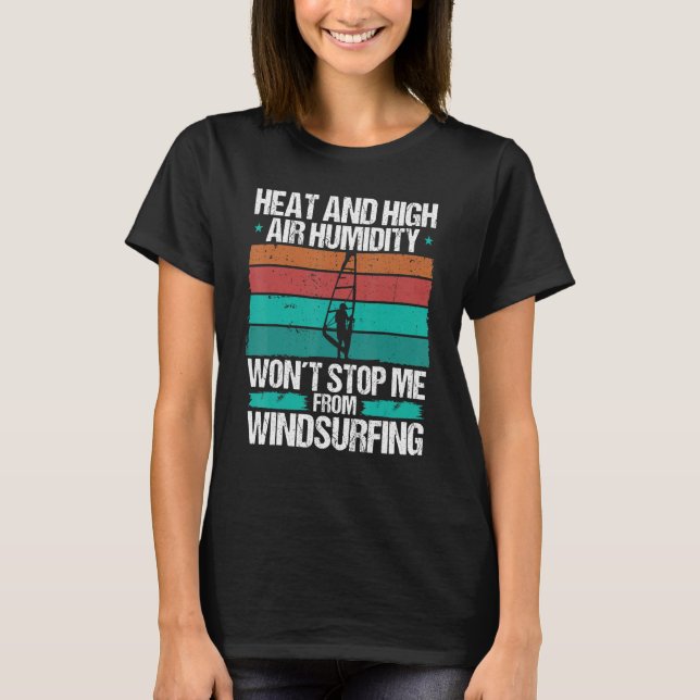 T-shirt Windsurfer Heat Air Humidity Strong Wind Windsurfe (Devant)