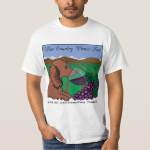 T-shirt Wine Country 2023 Wiener Fest en blanc