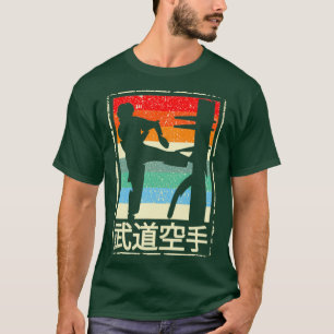 T-shirt Wing Chun Retro Arts Martiaux Kung Fu Entraînement
