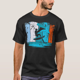 T-shirt Wing Surf Wing Foil Wingsurf Rétro