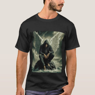 T-shirt Wings Hommes Mode Océan