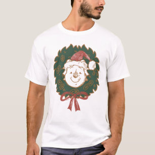 T-shirt Winnie la couronne de Noël de l'Ooh