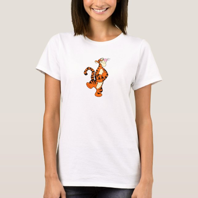 T-shirt Winnie le tigre de l'ouragan (Devant)