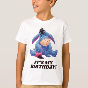 T-shirt Winnie l'Ooh   Eeyore - C'est mon T-Shir d'anniver