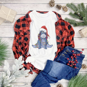 T-shirt Winnie l'Ooh   Eeyore Santa Claus