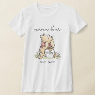 T-shirt Winnie l'Ooh Mama Bear - Nouvelle maman