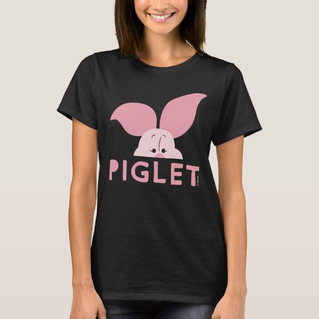 T-shirt Winnie l'Ooh | Piglet Peek-a-Boo (Devant)