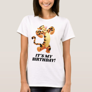 T-shirt Winnie l'Ooh - Tigger   C'est mon T-Shir d'anniver