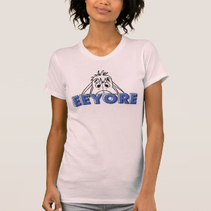 T-shirt Winnie l'Ourson Eeyore Peek-A-Boo