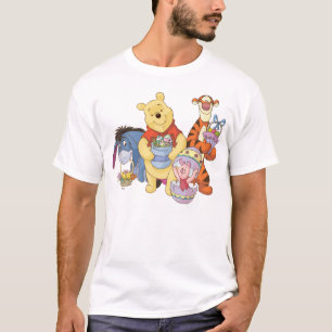 T-shirt Winnie l'ourson et les amis  Pâques graphiques