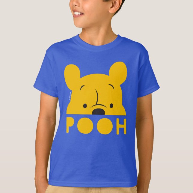 T-shirt Winnie l'Ourson| Peek-a-Boo Pooh (Devant)