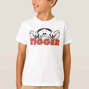 T-shirt Winnie l'Ourson Tigger Peek-A-Boo
