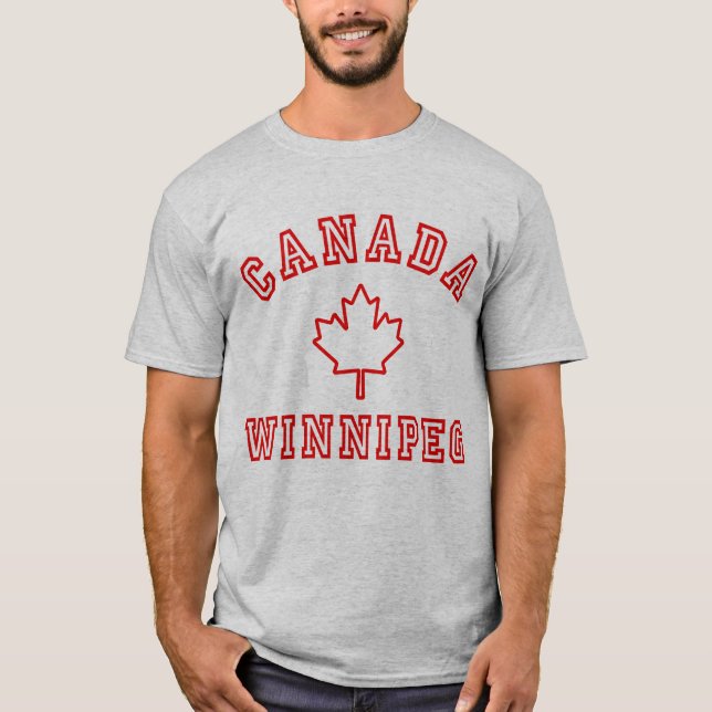 T-shirt Winnipeg Canada (Devant)