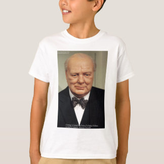 T-shirt Winston Churchill Échec Sagesse Citation Cadeaux